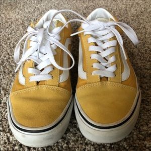 Yellow Old Skool Vans